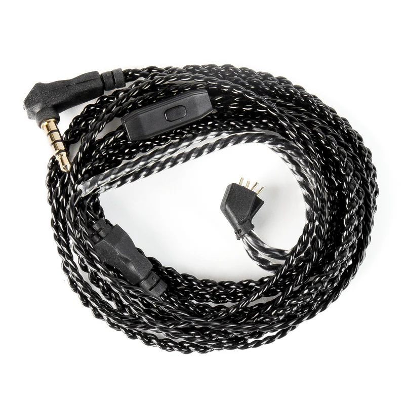 【CCZ C01】2M High-purity OFC Cable Restore the original sound, 4-strand of 4N OFC braided twisted Cable