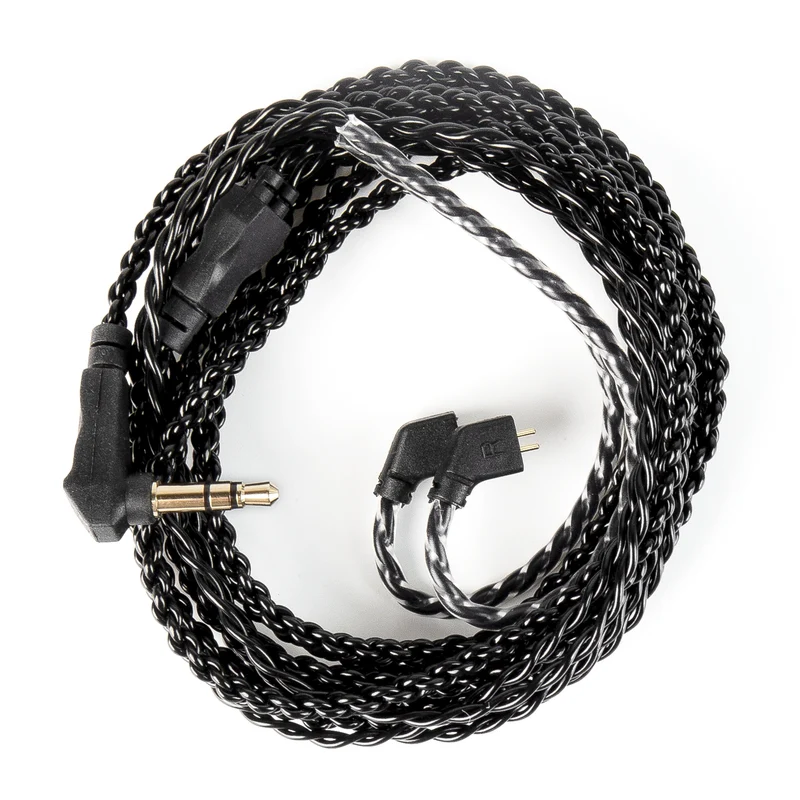 【CCZ C01】2M High-purity OFC Cable Restore the original sound, 4-strand of 4N OFC braided twisted Cable