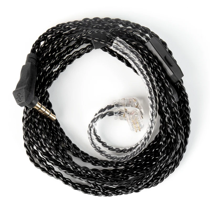 【CCZ C01】2M High-purity OFC Cable Restore the original sound, 4-strand of 4N OFC braided twisted Cable