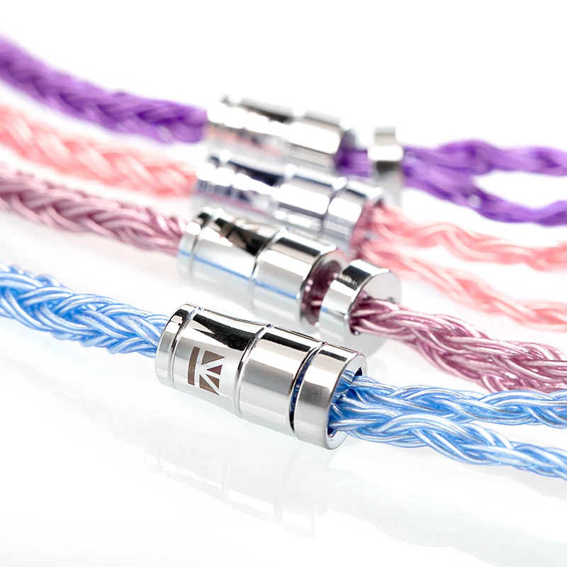 【KBEAR ST18】16-Core Oxygen-free Copper Silver-plated Upgraded Cable 1.2M Long