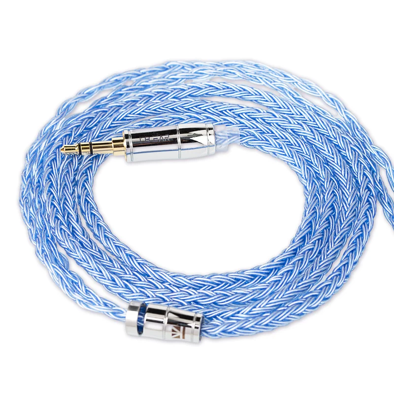 【KBEAR ST18】16-Core Oxygen-free Copper Silver-plated Upgraded Cable 1.2M Long