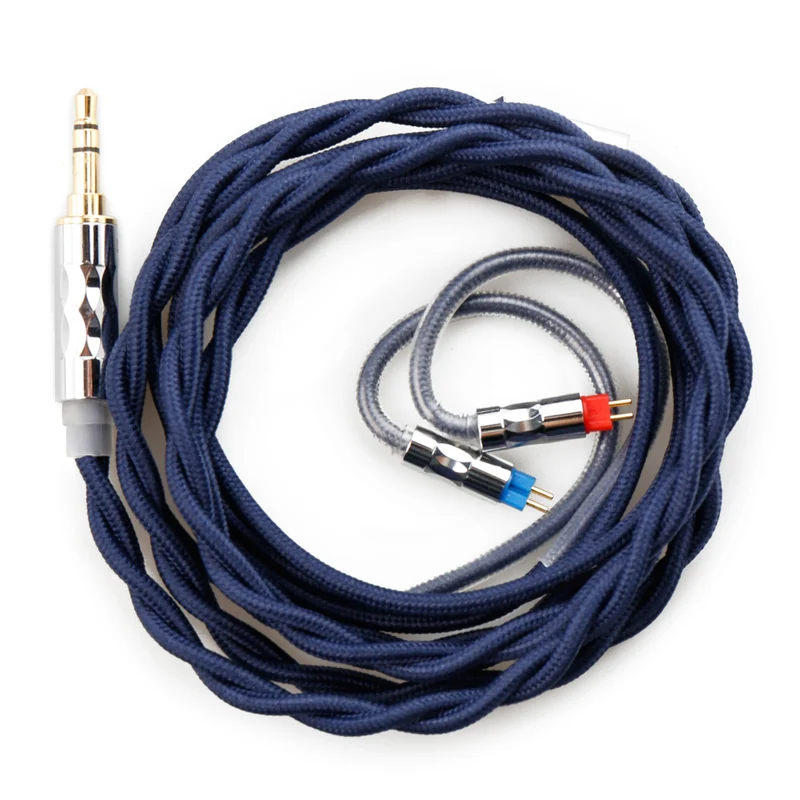 【KBEAR ST5——Clearance】4N Pure Silver + 4N OFC Mixed Upgraded Cable 1.2m Long