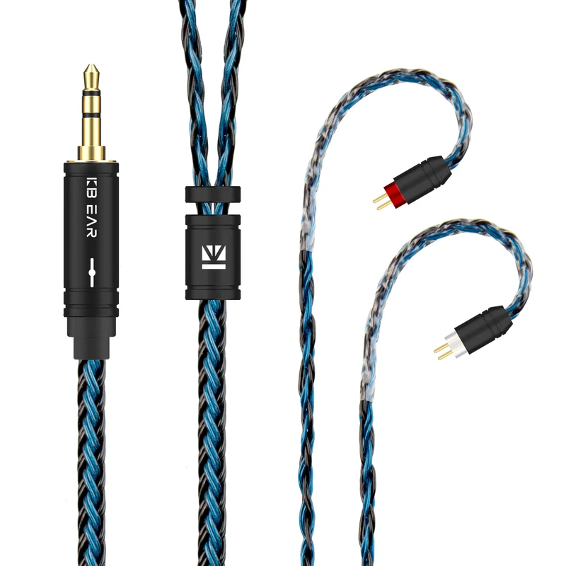 【KBEAR ST16】16 Cores 5N OCC Silver-plated Upgrade Cable 1.2M Long