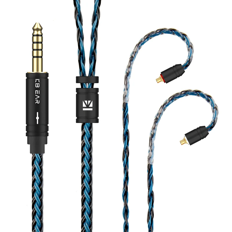 【KBEAR ST16】16 Cores 5N OCC Silver-plated Upgrade Cable 1.2M Long