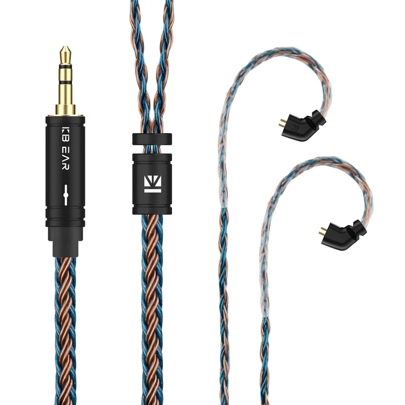 【KBEAR ST16】16 Cores 5N OCC Silver-plated Upgrade Cable 1.2M Long