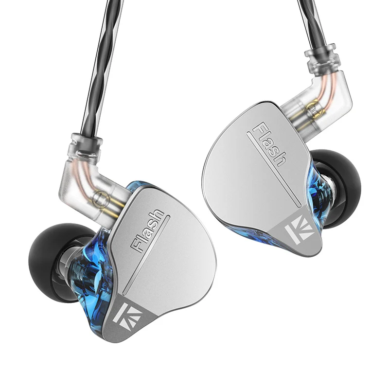 【KBEAR Flash——Clearance】1DD 1BA Hybrid in ear Monitors Headphones IEM Earphones
