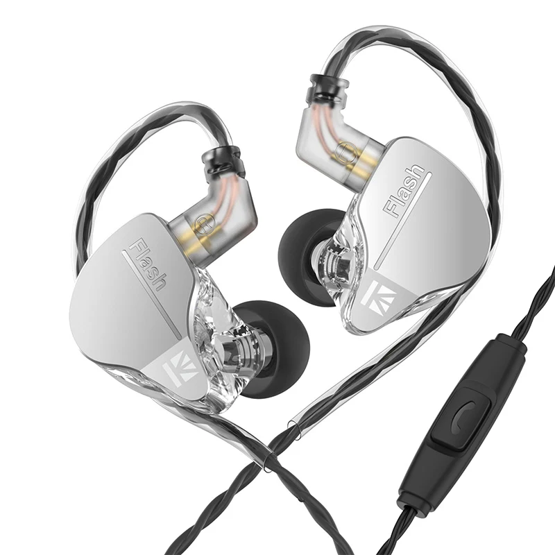 【KBEAR Flash——Clearance】1DD 1BA Hybrid in ear Monitors Headphones IEM Earphones