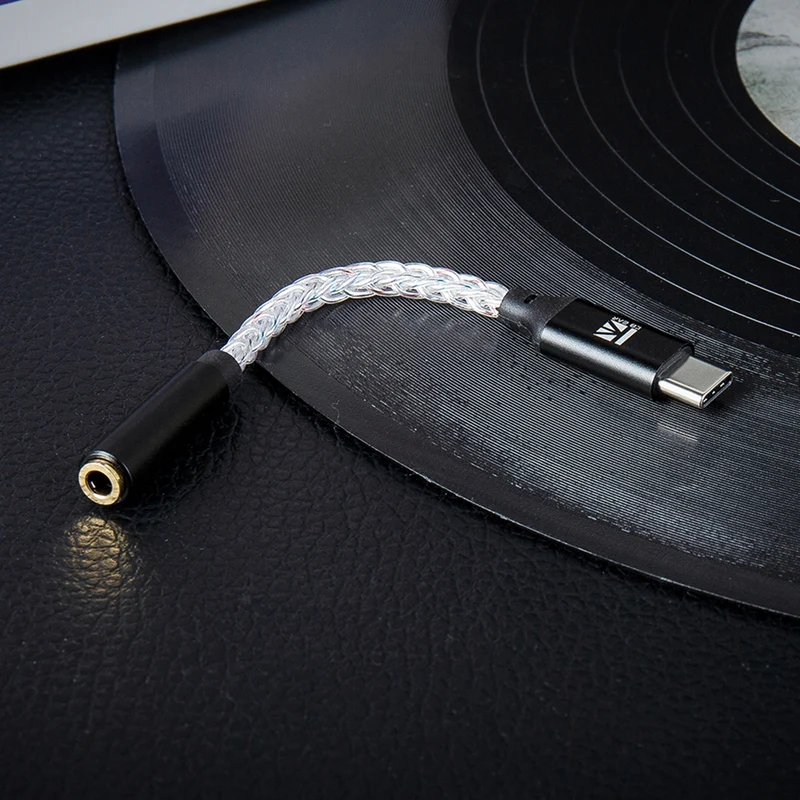 【KBEAR TC12 Pro——Clearance】Type-C to 3.5mm Earphone Adapter, HIFI Sound Quality, Easy Connection