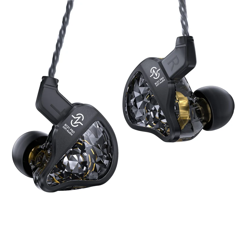 【CCZ Harmony BC01 PRO】Hybrid DD and BA IEM Earphones In Ear Monitors