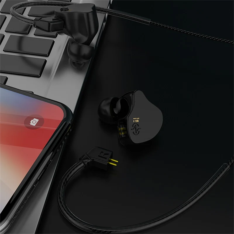 【CCZ Melody】1DD + 1BA Hybrid In Ear Monitor Headphone HiFi Earphones