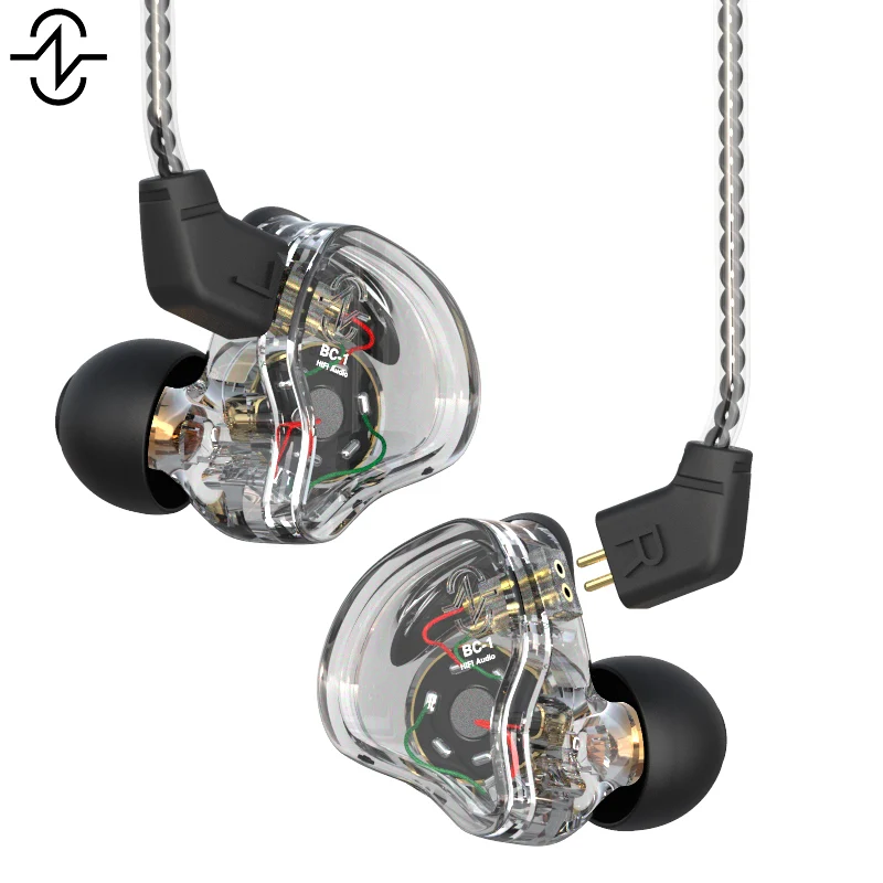 【CCZ Melody】1DD + 1BA Hybrid In Ear Monitor Headphone HiFi Earphones