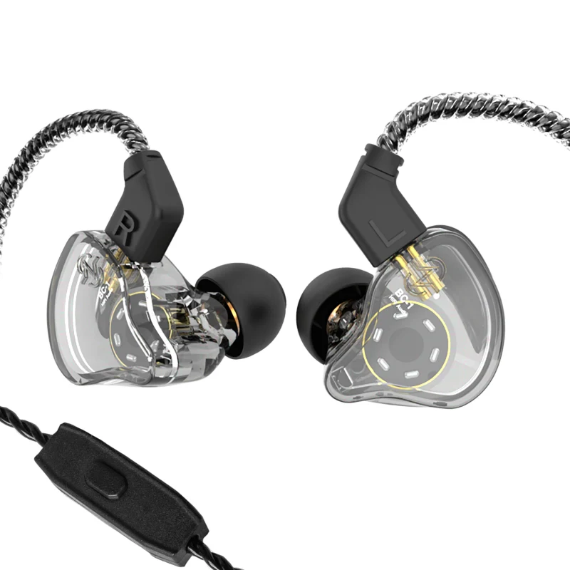 【CCZ Melody】1DD + 1BA Hybrid In Ear Monitor Headphone HiFi Earphones