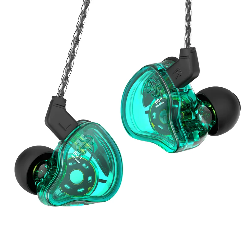 【CCZ Melody】1DD + 1BA Hybrid In Ear Monitor Headphone HiFi Earphones