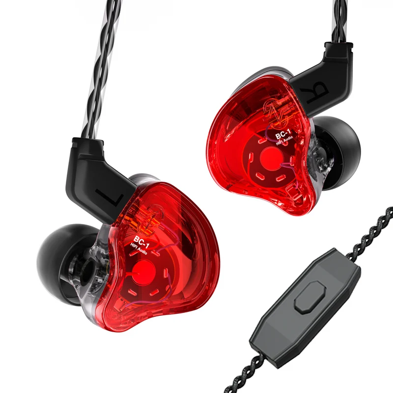 【CCZ Melody】1DD + 1BA Hybrid In Ear Monitor Headphone HiFi Earphones