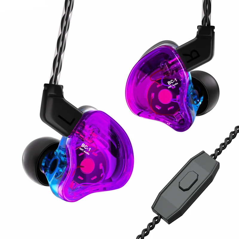 【CCZ Melody】1DD + 1BA Hybrid In Ear Monitor Headphone HiFi Earphones