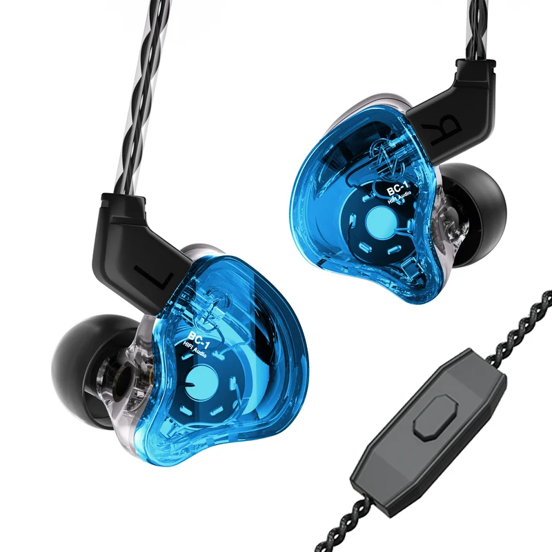 【CCZ Melody】1DD + 1BA Hybrid In Ear Monitor Headphone HiFi Earphones