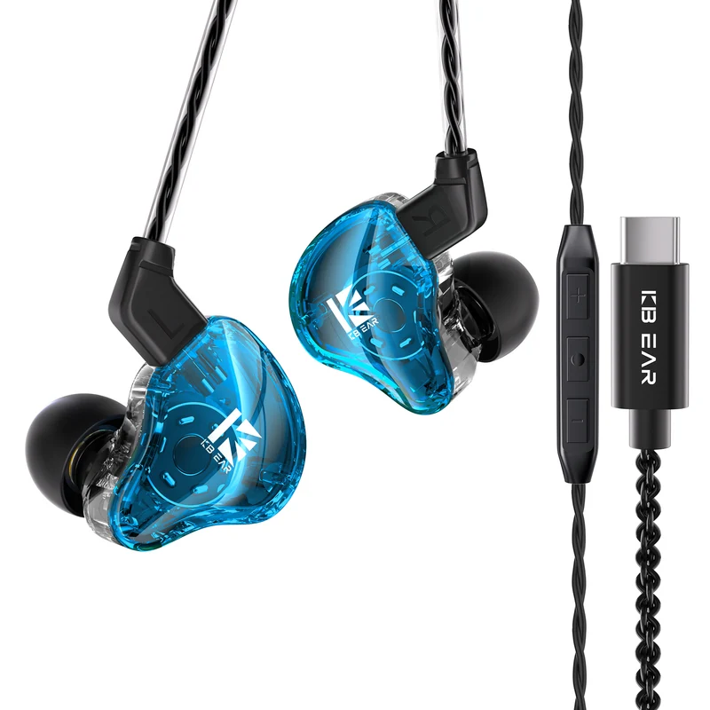 【CCZ Melody】1DD + 1BA Hybrid In Ear Monitor Headphone HiFi Earphones