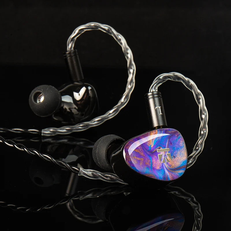 【KBEAR KB02】Beryllium-plated Dynamic Driver Super Bass Bone Conduction in Ear Monitor Headphones
