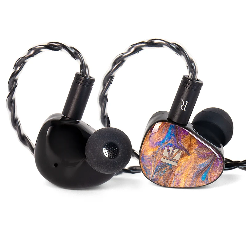 【KBEAR KB02】Beryllium-plated Dynamic Driver Super Bass Bone Conduction in Ear Monitor Headphones
