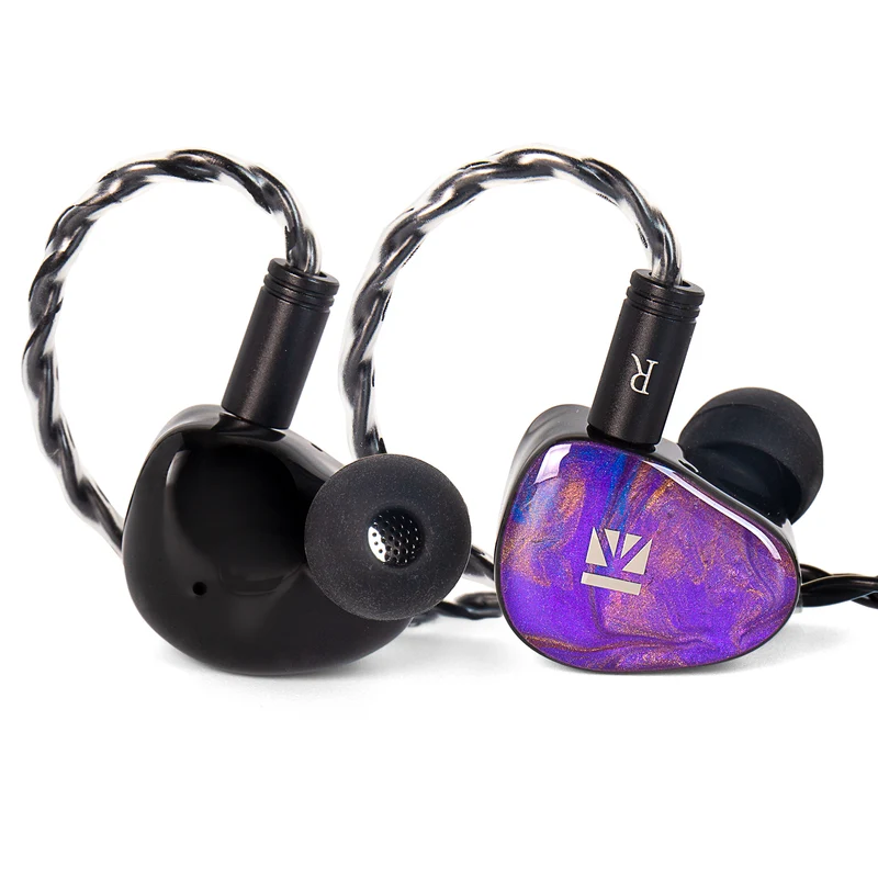 【KBEAR KB02】Beryllium-plated Dynamic Driver Super Bass Bone Conduction in Ear Monitor Headphones