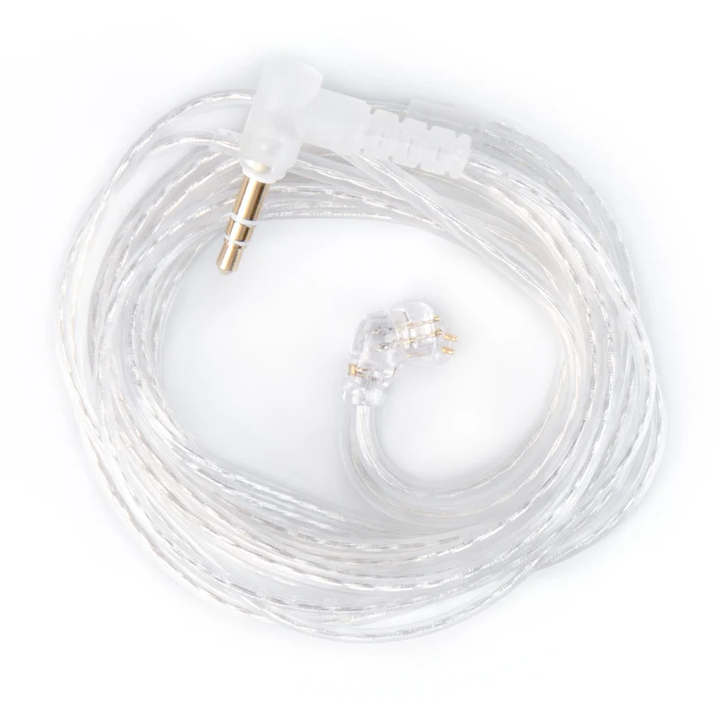 【CCZ UP01 Plus】2M 4N OFC Silver Plated Upgraded Cable for IEM Earphones