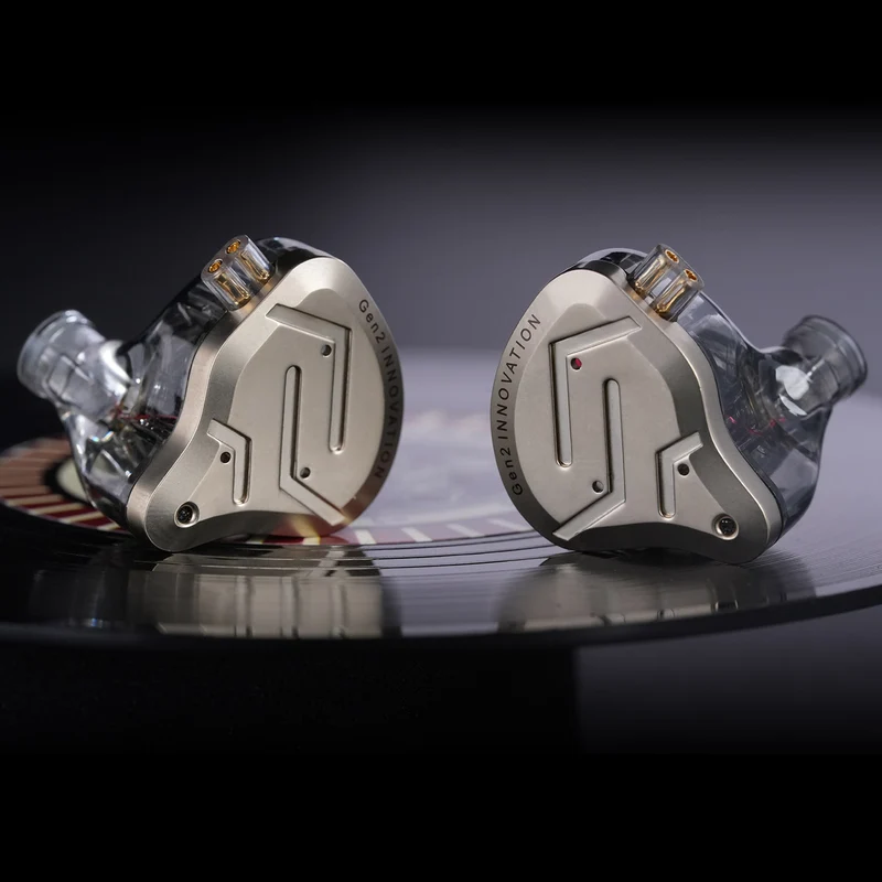 【KZ ZSN Pro 2】1BA+1DD Hybrid HiFi in Ear Monitors IEMs Wired Gaming Earbuds