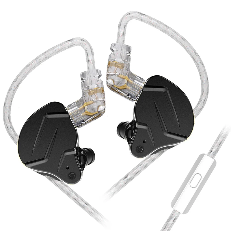 【KZ ZSN Pro X】1BA 1DD Hybrid in Ear Monitors IEM Earphones Wired Gaming Earbuds