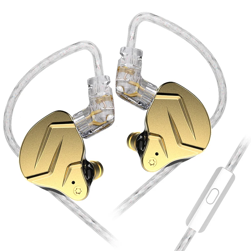 【KZ ZSN Pro X】1BA 1DD Hybrid in Ear Monitors IEM Earphones Wired Gaming Earbuds