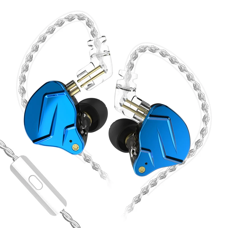 【KZ ZSN Pro X】1BA 1DD Hybrid in Ear Monitors IEM Earphones Wired Gaming Earbuds