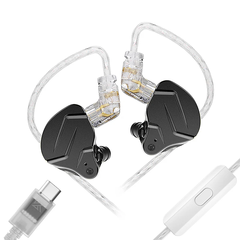 【KZ ZSN Pro X】1BA 1DD Hybrid in Ear Monitors IEM Earphones Wired Gaming Earbuds