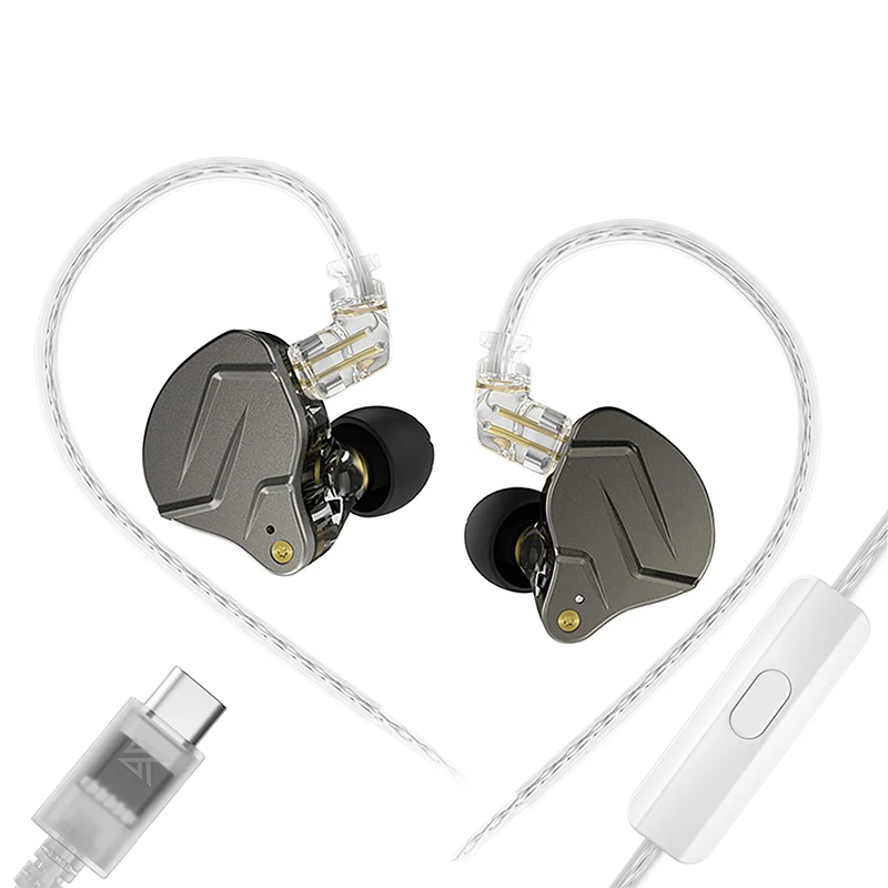【KZ ZSN Pro】Hybrid 1DD 1BA In Ear Monitors IEM Earphones Wired Gaming Earbuds