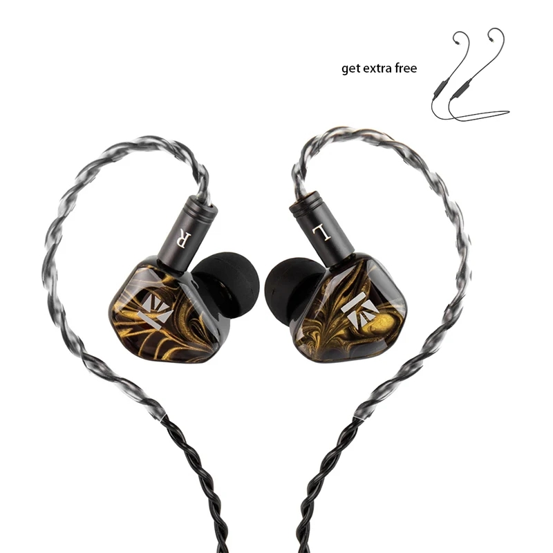 【KBEAR KB01】10MM Beryllium Diaphragm Dynamic Drivers in Ear Monitors Earphone
