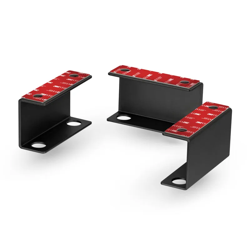 Laptop-Halterung aus Metall unter dem Schreibtisch, Halterung für Geräte wie Laptops, MacBooks, Surface-Tastatur, Router, Modems, Kabelbox, Netzwerk-Switch und mehr