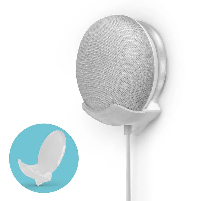 Google Nest Home Mini Stick On Wall Mount - Mudah Dipasang