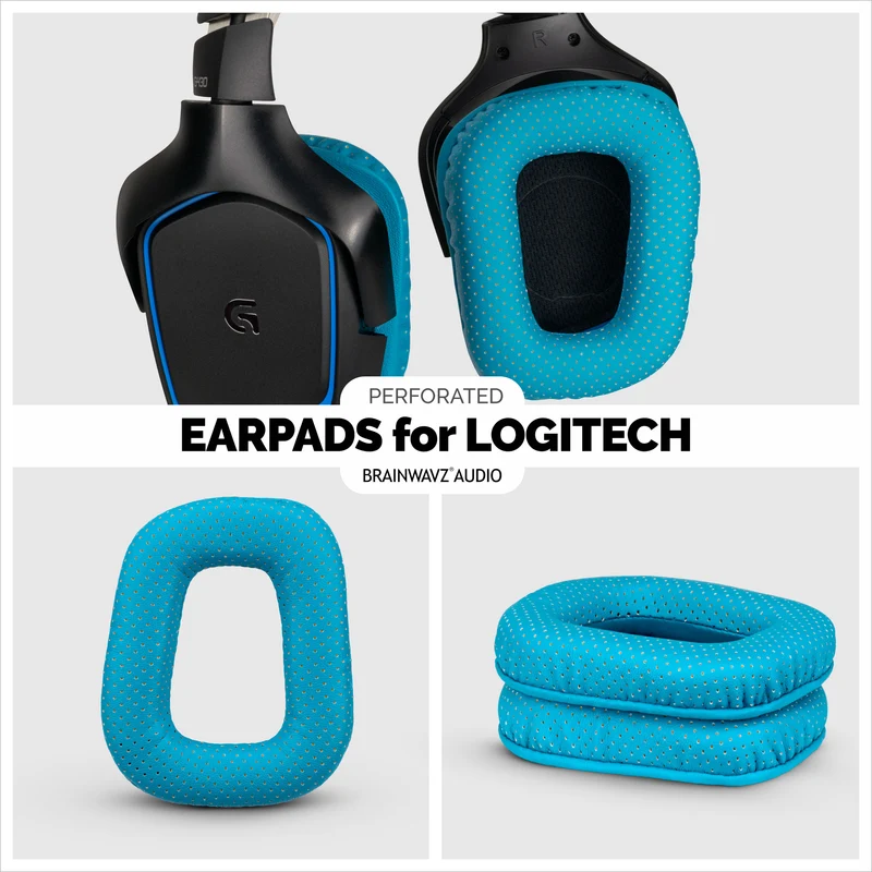 Logitech G430 G35 G930 F450 Ersatz-Ohrpolster - Premium-Upgrade-Materialien
