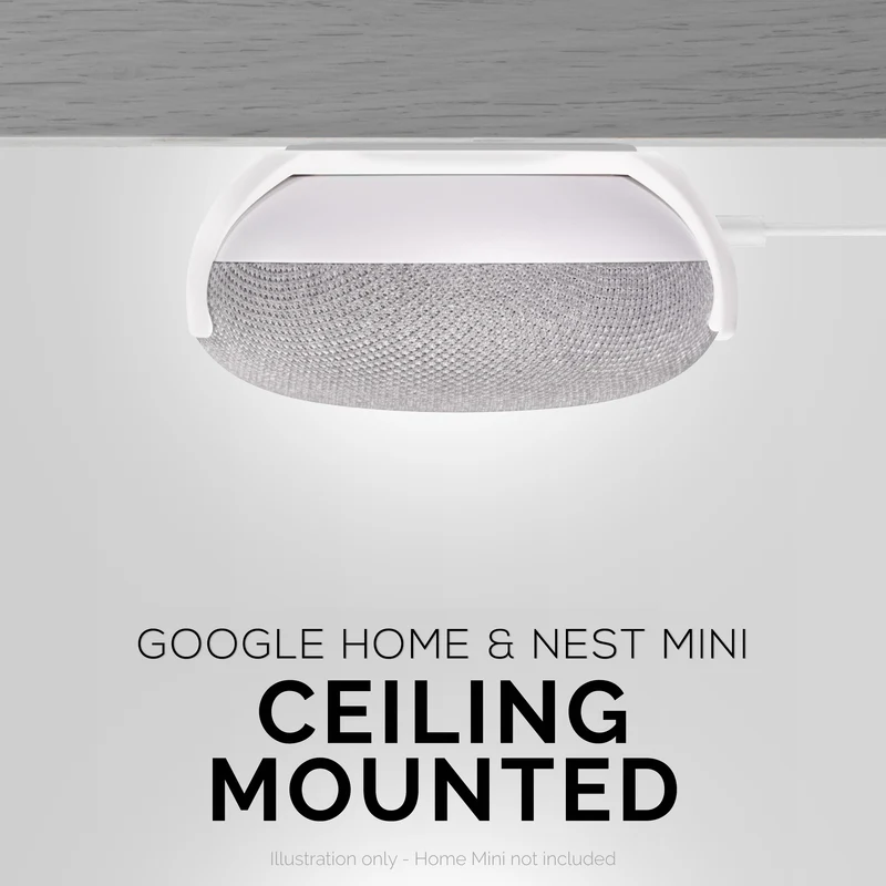 Google Nest Home Mini-Wand- und Deckenhalterung zum Kleben