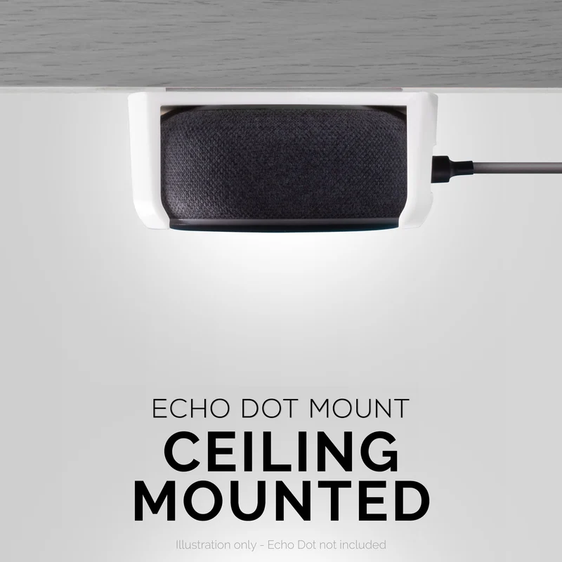 Echo Dot Wall dan Lekap Pelekat Siling