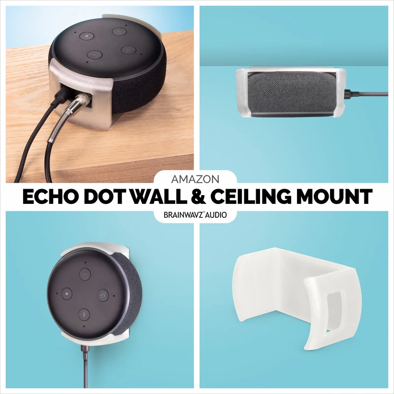 Echo Dot Wall dan Lekap Pelekat Siling