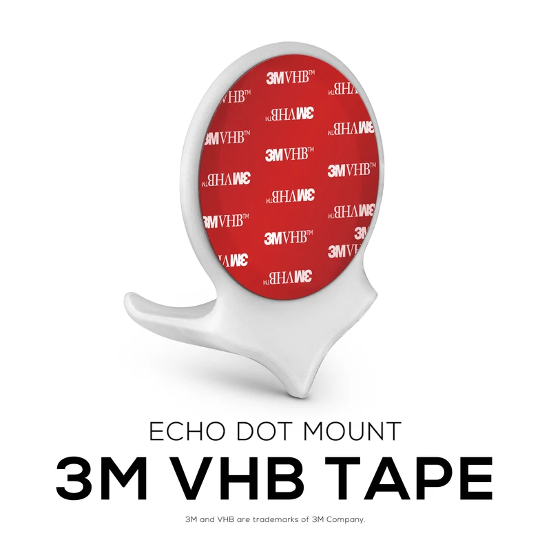 Echo Dot Klebehalterung für die Wandmontage