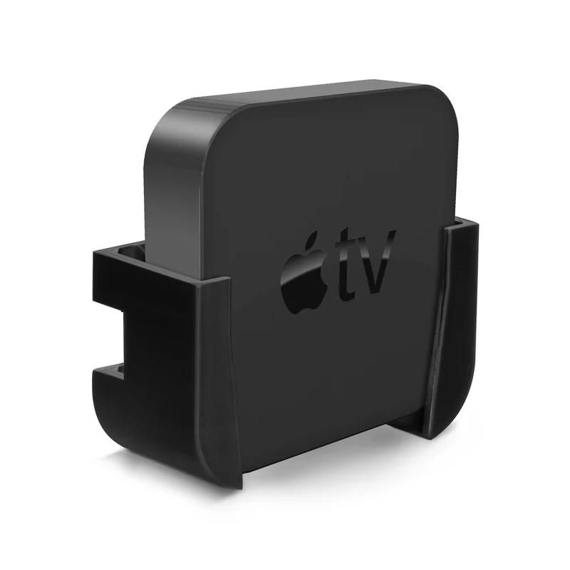 Apple TV 4K & HD Pelekat Dinding & Lekap TV - Tiada Skru atau Kekacauan