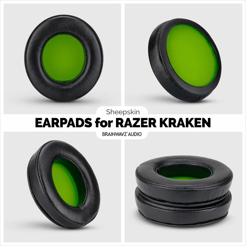 Razer Kraken Schaffell-Leder-Ersatzohrpolster