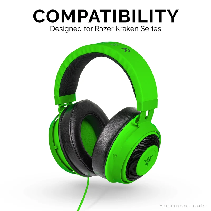 Razer Kraken Schaffell-Leder-Ersatzohrpolster