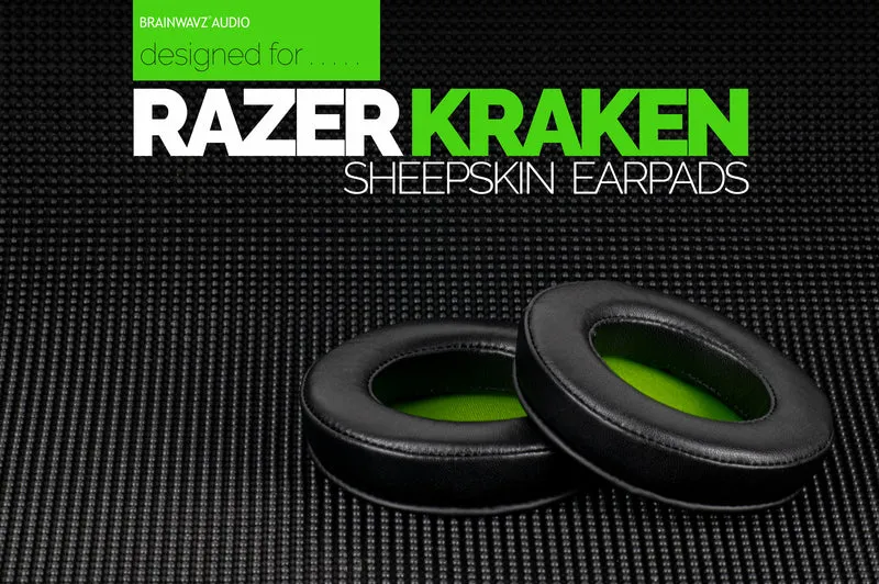 Razer Kraken Schaffell-Leder-Ersatzohrpolster