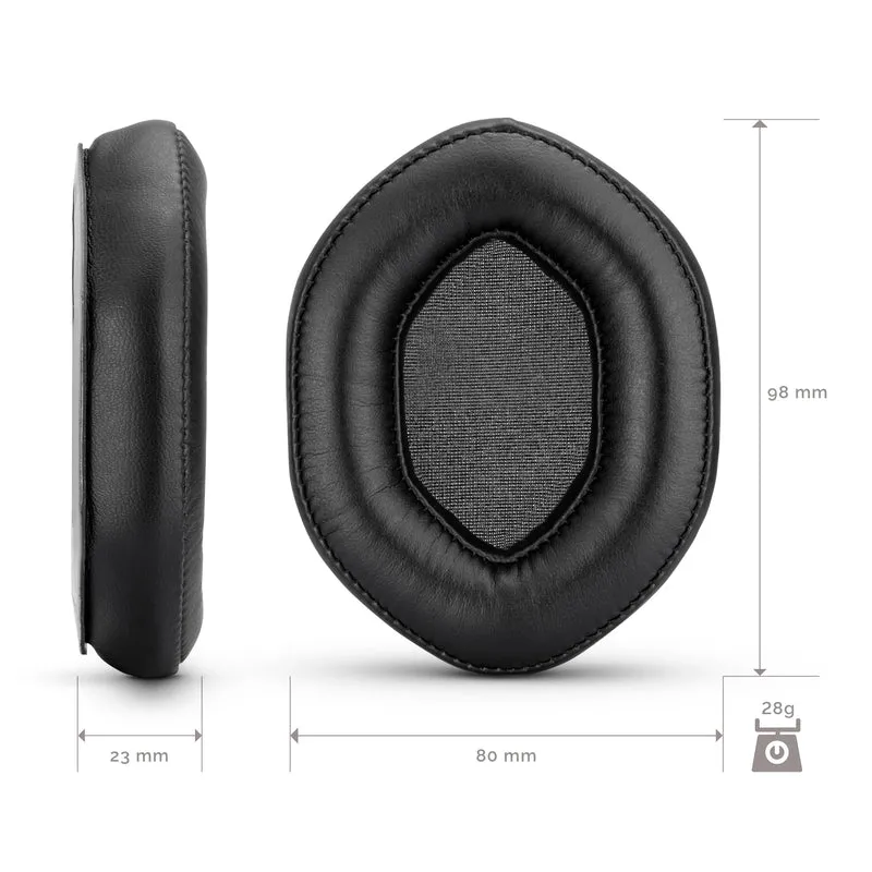 V-MODA Crossfade Ersatz-Ohrpolster - Premium-Materialien & Memory-Schaum