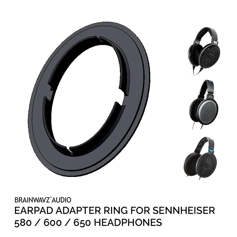 Adapter Ohrpolsterring für Sennheiser 580 / 600 / 650 Kopfhörer