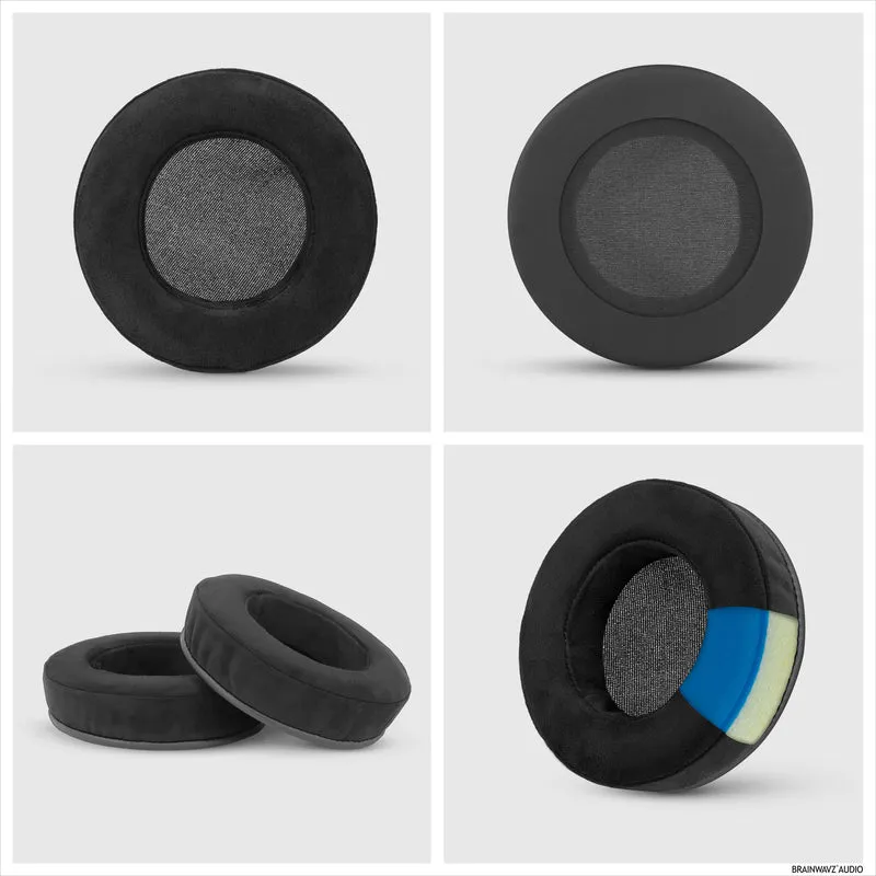 Brainwavz GEL Gaming Earpads - XL - Micro Suede dengan Memory Foam