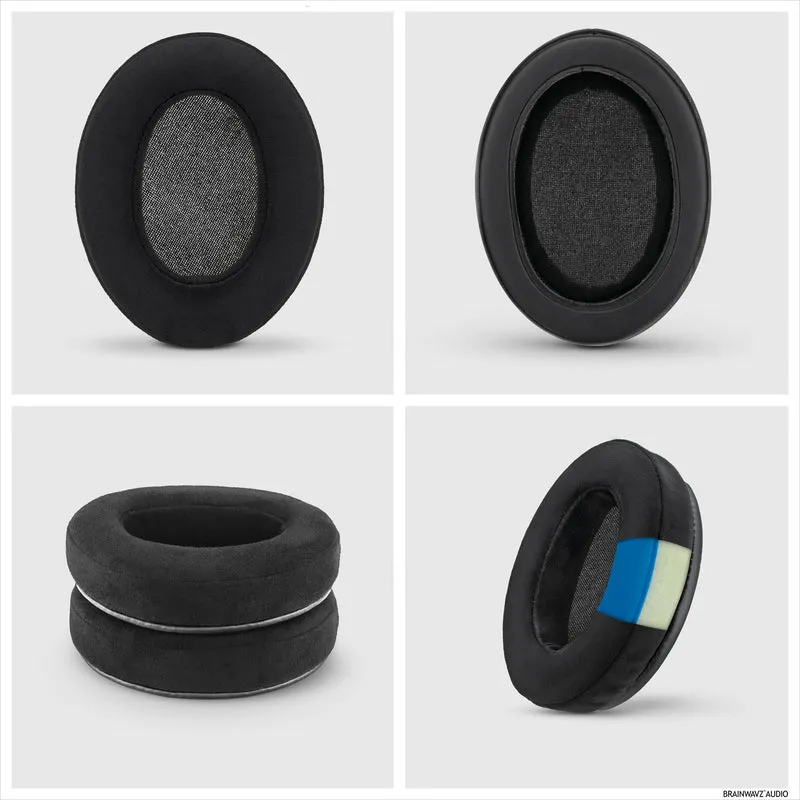 Brainwavz GEL Gaming Ohrpolster - Oval - Micro Suede mit Memory Foam