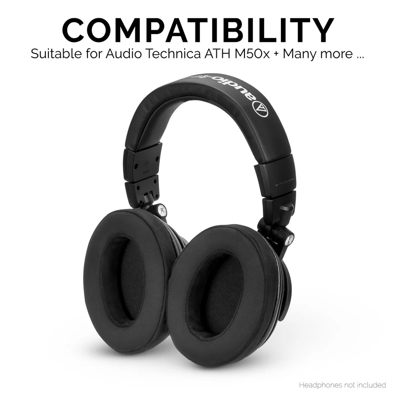 Kopfhörer Memory Foam Earpads - Oval - Micro Suede
