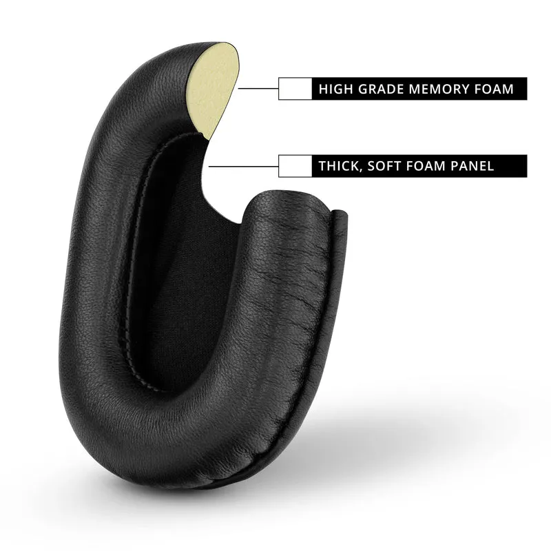 SONY MDR-7506 SHEEPSKIN Pembalut Telinga Premium Penggantian Kulit - Juga Sesuai untuk Fon Kepala V6, CD900ST
