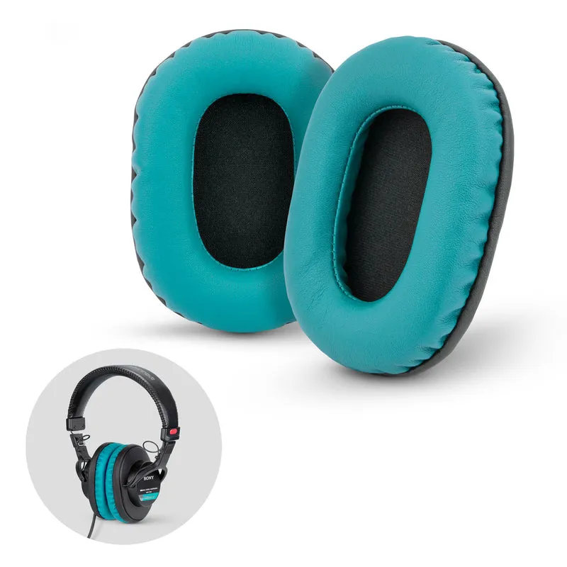 SONY MDR-7506 Ersatz-Premium-Ohrpolster - Auch geeignet für V6, CD900ST Kopfhörer (PU)
